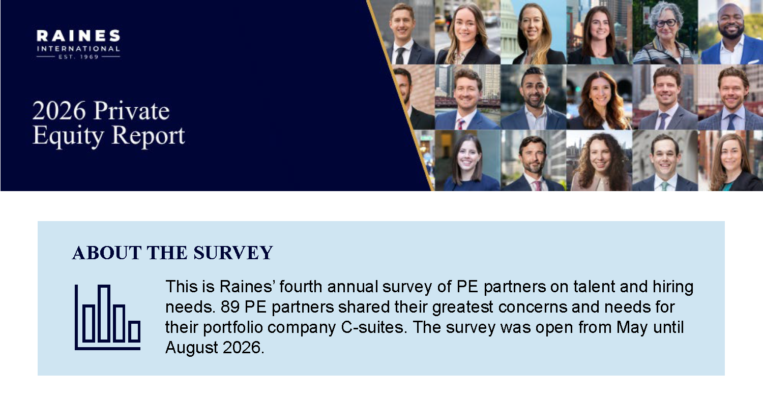 2026 Private Equity Report - Raines International